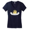 seven finger discount Women's V-Neck T-Shirt