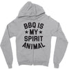 bbq spirit animal Zipper Hoodie