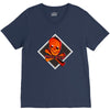 3d skull squad V-Neck Tee