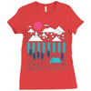 camp line Ladies Fitted T-Shirt