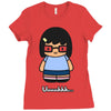 Tina Belcher Ladies Fitted T-Shirt