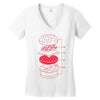 cheeseburger Women's V-Neck T-Shirt
