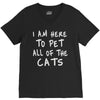 cat V-Neck Tee