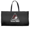 battle ground chicken dinner Weekender Totes
