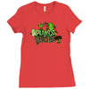 plants vs Ladies Fitted T-Shirt