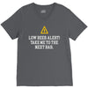 low beer alert V-Neck Tee