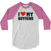 Gift For Girlfriend French Terry 3/4 Sleeve Shirt