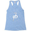 jake paul silver Racerback Tank
