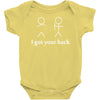 ladies i got your back Baby Onesie