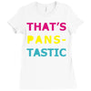 pansexual pride Ladies Fitted T-Shirt