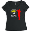 respect batle royal gaming Women's Triblend Scoop T-shirt