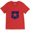 land of the free1 V-Neck Tee