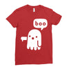 boo Ladies Fitted T-Shirt