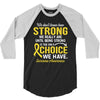 Ewing Sarcoma Awareness 3/4 Sleeve Shirt