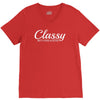 classy but i cuss a little V-Neck Tee