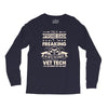 proud vet tech dad Long Sleeve Shirts