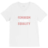 Feminism Means Equality V-Neck Tee
