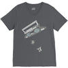 boombox V-Neck Tee