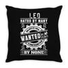 Leo Hated By Many Wanted By Plenty Throw Pillow