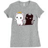 purr evil Ladies Fitted T-Shirt