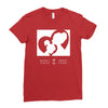 mom n daughter Ladies Fitted T-Shirt