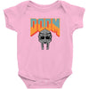 Doom With Mask Baby Bodysuit