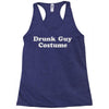 drunk guy costume Racerback Tank
