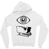 eye sleigh Zipper Hoodie