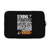 Strong Independent Motivated Virgo Laptop sleeve
