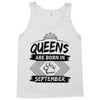 Queens Are Born In September Tank Top