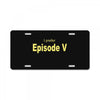 favorite episode License Plate