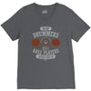 bm god drummers bass heroes too V-Neck Tee
