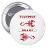 Drake Scorpion 2018 Pin-back button