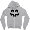 halloween pumpkin face Zipper Hoodie