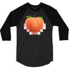 peach t 3/4 Sleeve Shirt