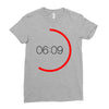 time check Ladies Fitted T-Shirt