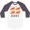 four fox sake 3/4 Sleeve Shirt
