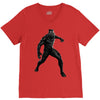 black panther V-Neck Tee