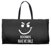 boobies make me smile Weekender Totes