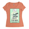 2 stroke aftershave, ideal birthday gift present. Women's Triblend Scoop T-shirt