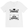 proud name 2018 senior V-Neck Tee