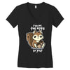 nuts Women's V-Neck T-Shirt