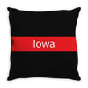 iowa Throw Pillow