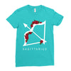 sagittarius rose Ladies Fitted T-Shirt