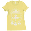 coffee &amp; contemplation Ladies Fitted T-Shirt