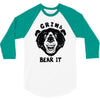 grin and bear it 3/4 Sleeve Shirt