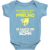vater und sohn 6 Baby Onesie