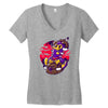 gugu rider Women's V-Neck T-Shirt