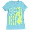 lyme disease awareness Ladies Fitted T-Shirt