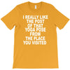 yoga pose post T-Shirt